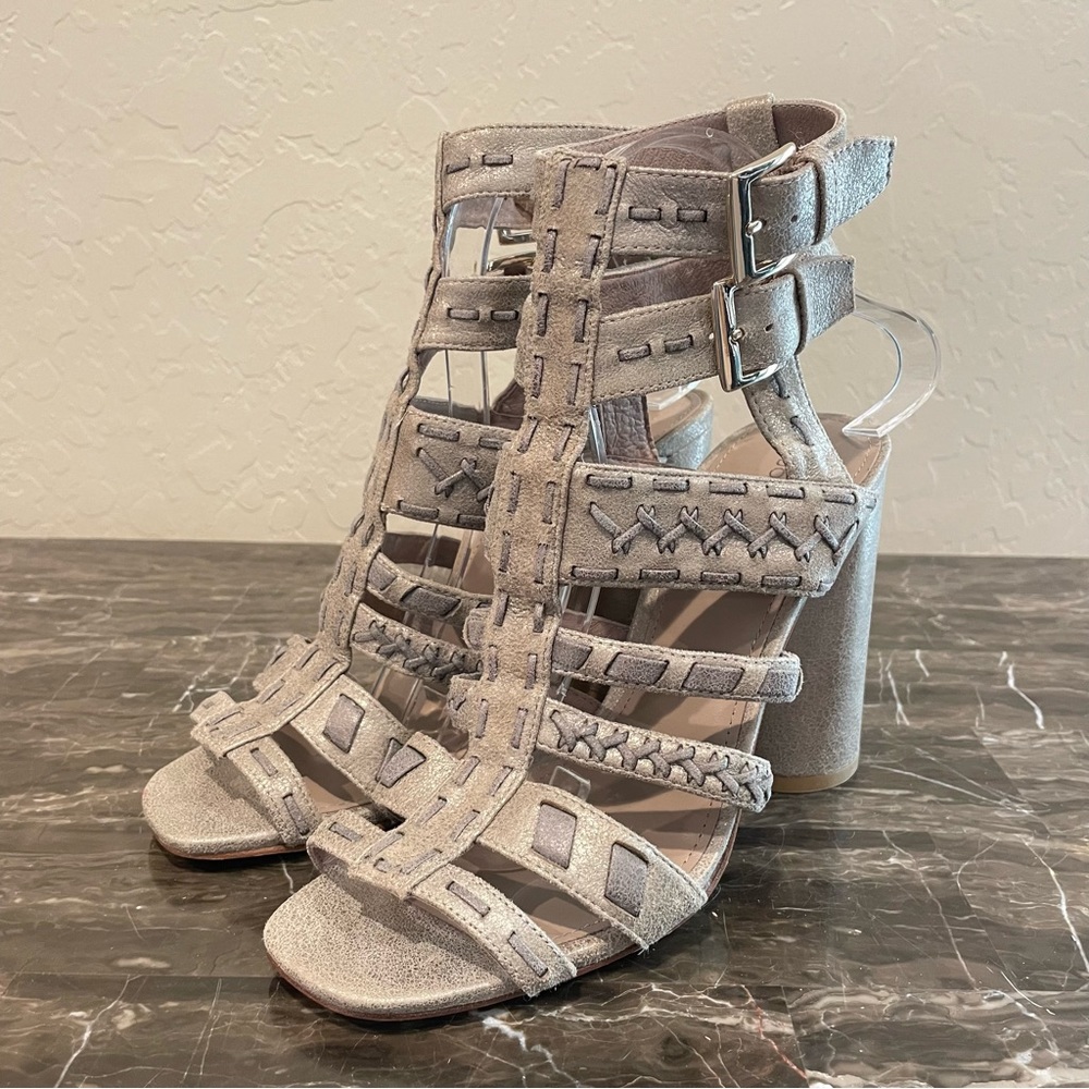 NEW Donald Pliner Bindy Caged Gladiator Sandals